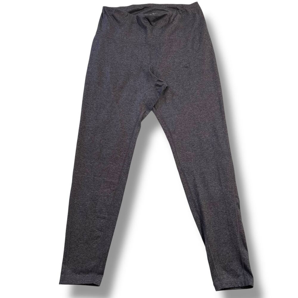Old Navy Active Womens Cozecore Athletic Casual Leggings Gray Large Petite